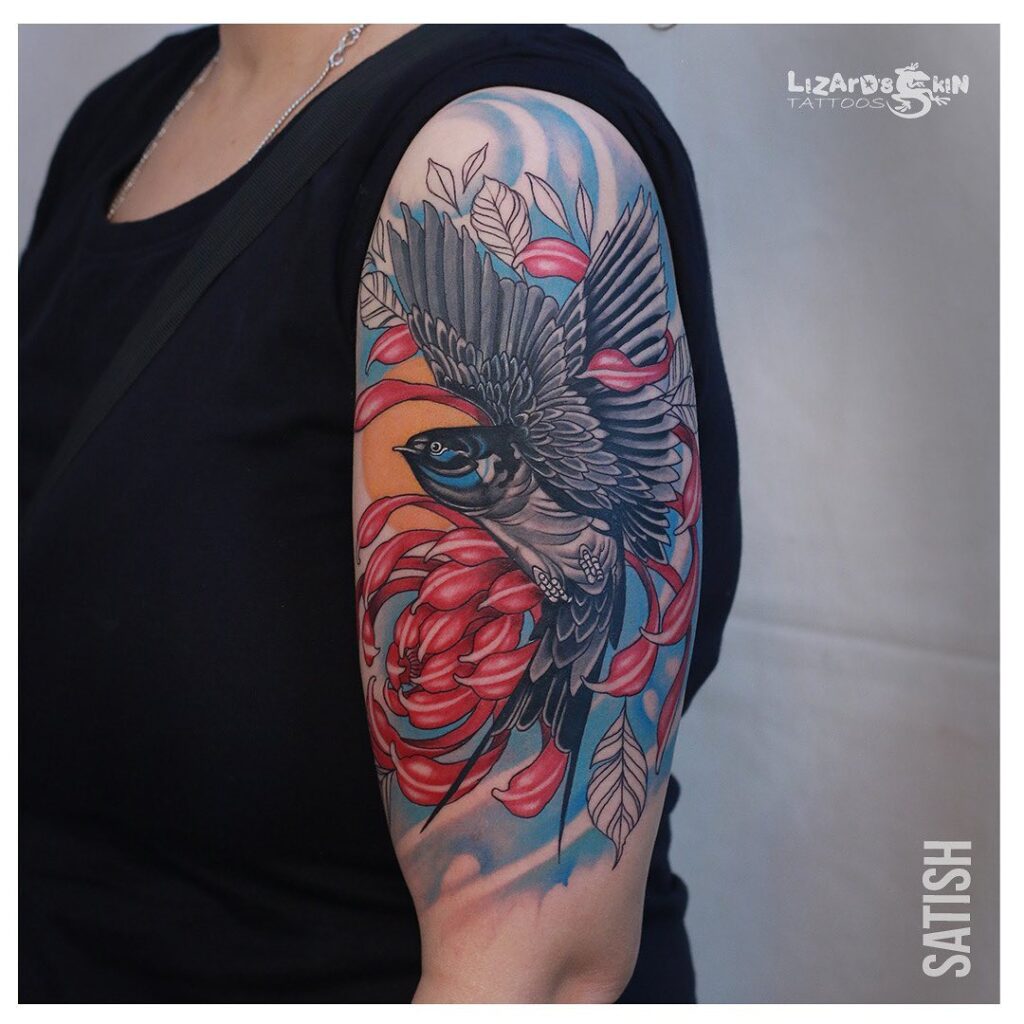 Lizard's Skin Tattoos
